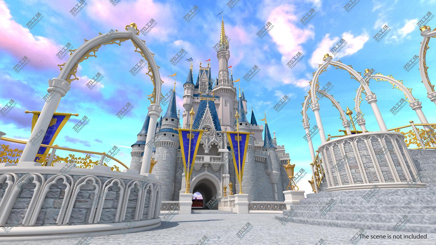 images/goods_img/20210319/3D Cinderella Castle model/5.jpg